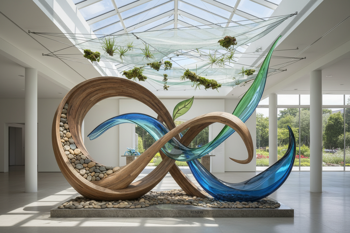 A modern environmental art image 